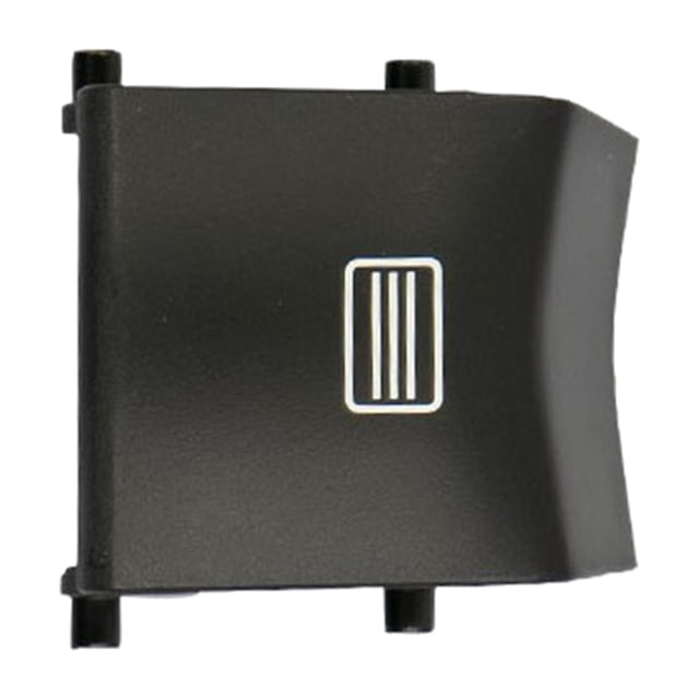 Cubierta de botón de interruptor de ventana de tejado solar de coche, interruptor de lámpara de tejado interior de coche de plástico apto para piezas W292 Negro DYNWAVEMX Interruptor de la ventana del techo corredizo