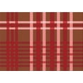 thumbnail image 1 of Ahgly Company Machine Washable Indoor Rectangle Transitional Orange Area Rugs, 5' x 7', 1 of 7