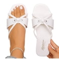 thumbnail image 5 of Taylonsss Women's Plus-Size Versatile Strappy Sandals with Chunky Heel Open Toe Two-Way Beach Flat for Spring Summer Trendy Comfortable Daily Wear, 5 of 9