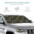 thumbnail image 3 of Kdxio Basketball Print Windshield Sun Shade, Foldable Sun Blocker for Car,Truck,SUV Automotive Interior Sun Protection,Reflective Shade for Front Windshield(Medium), 3 of 7