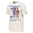 thumbnail image 2 of Women's Outerstuff White 1984 Olympic Games Oversized Runner's T-Shirt, 2 of 3