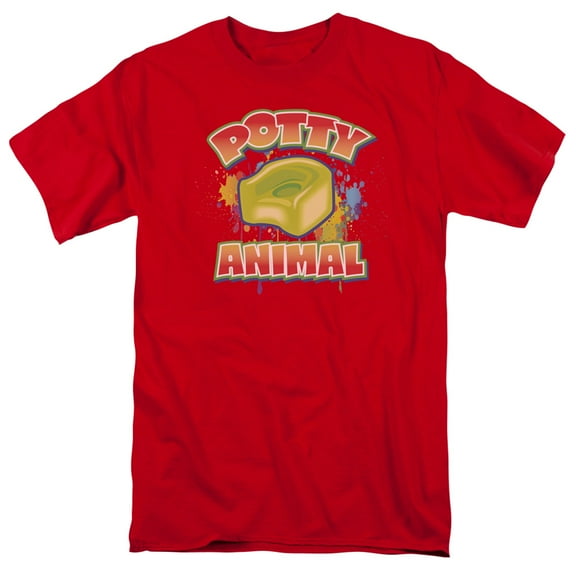 - Potty Animal - Short Sleeve Shirt - XXXXX-Large