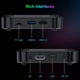 thumbnail image 4 of Smart TV Box Android 13 4+64G RK3528 8K HDR 10 RGB Light con Wifi6 BT 5.0 Reproductor Multimedia de Voz TV Box Enchufe de EE. UU., 4 of 5