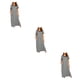 thumbnail image 1 of Batas de mujer Minnieouse Camisones de seda Manga de dormir Gris plateado M, 1 of 6