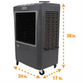 thumbnail image 3 of Hessaire MC37V 3100 CFM Low Humidity Evaporative Cooling Fan, 950 sq. ft, Gray, 3 of 12