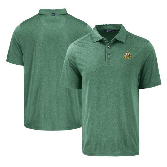 Men's Cutter & Buck Green Oregon Ducks Coastline Epic Comfort Eco Recycled Polo
