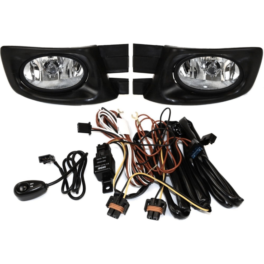 Set of 2 Fog Light For 20032005 Accord Sedan w/ Dealer Installed Fog Lights