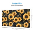 thumbnail image 2 of Pofeuu Scottish Blue Plaid Sunflower Print Mouse Pad,Rubber, Multipurpose Comfortable Waterproof Mousepad Desk Mat for Gamer Office Home, 2 of 8
