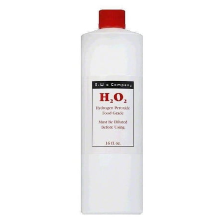 O W Food Grade H2O2 Hydrogen Peroxide, 16 Oz