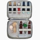 thumbnail image 1 of Bolsa de almacenamiento Hugo de correas de reloj de nailon para la mayoría de accesorios de reloj inteligente Gris, 1 of 8