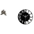 thumbnail image 1 of Escultura De Búho Moderna, Adorno De Mesa Con Reloj De Pared Acrílico Silencioso Para Sala De Estar, Oficina, Gabinete, Decoración Y Baño Del Hogar., 1 of 8