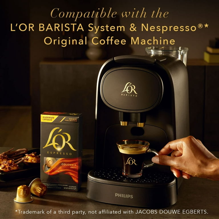 L'OR Espresso Capsules, 50 Count Intense Variety Pack, Single-Serve  Aluminum Coffee Capsules Compatible with the L'OR BARISTA System & Nespresso  Original Machines 