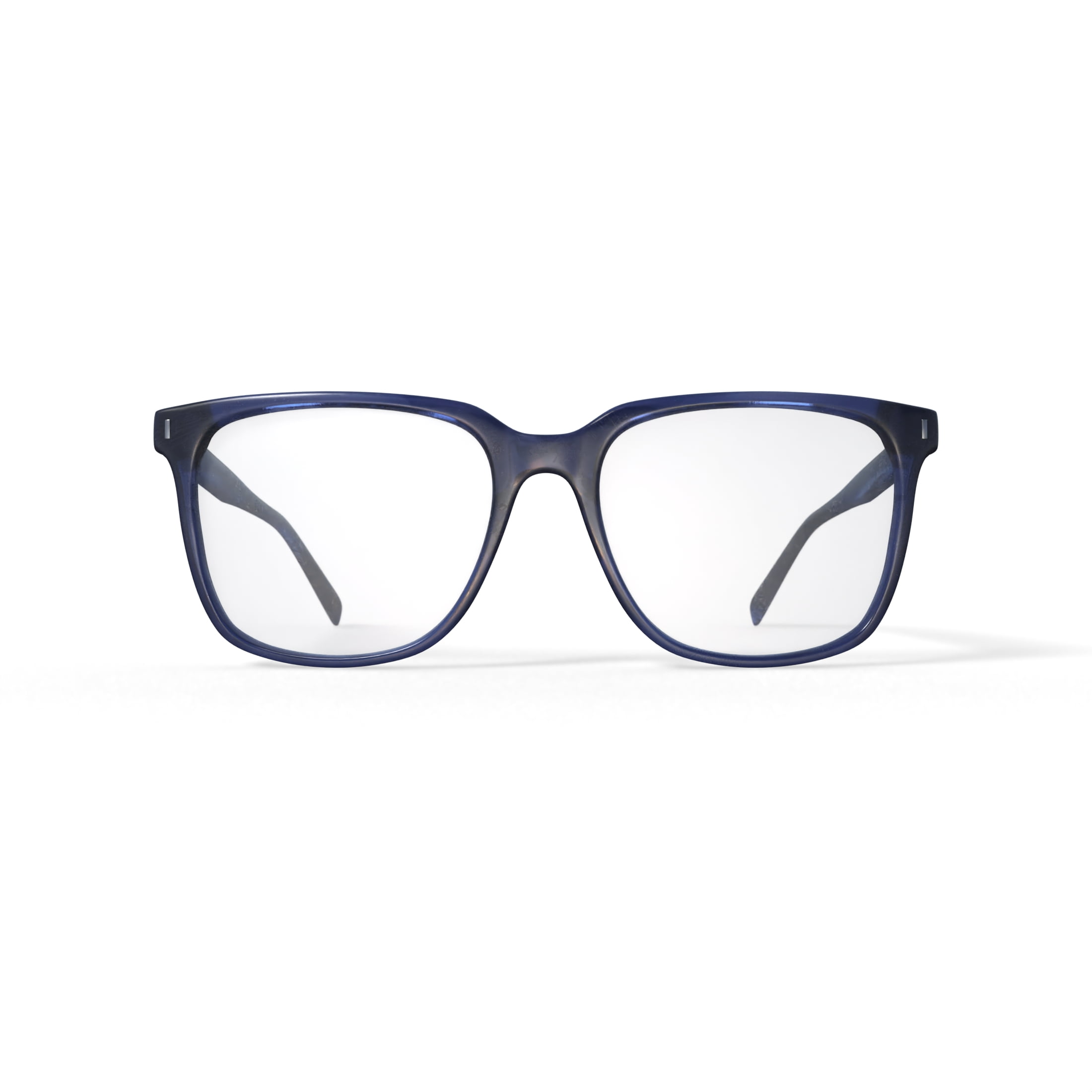 Walmart Men's MV011 Liam Square Prescription Eyeglasses with Case