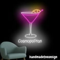 thumbnail image 2 of Handmadetneonsign Cosmopolitan Neon Sign, Cosmopolitan Cocktail Wall Art, Liquor Bar Pub Wall Decor 72030, 2 of 5