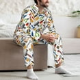 thumbnail image 7 of Cauagu Home construction tools Print Men's Long-Sleeve Pajama Set,Soft Button-Front 2Pjs for Men Long Sleeve Men’s Sleepwear-X-Large, 7 of 7