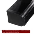 thumbnail image 4 of Uxcell 1pair Heel Repair Replacement 1.81"x2.76" High Chunky Heel DIY for Women Shoe, Black, 4 of 5