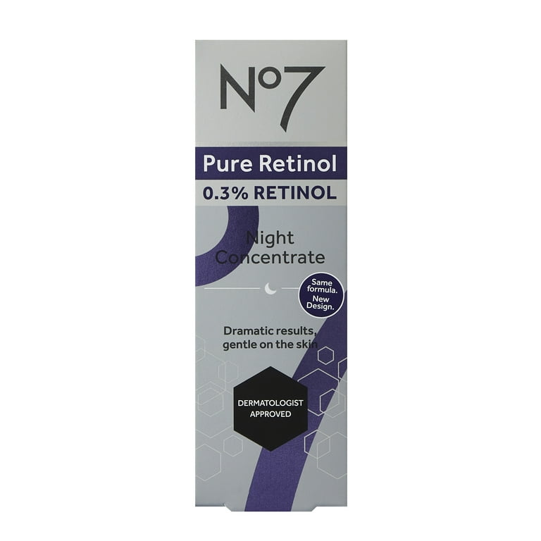 No7 Pure Retinol 0.3% Night Concentrate, Collagen Peptides
