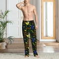 thumbnail image 3 of Cauagu Game Play Mens Pajama Pants Sleep & Lounge Pants,PJ Bottoms with Pockets-Small, 3 of 7