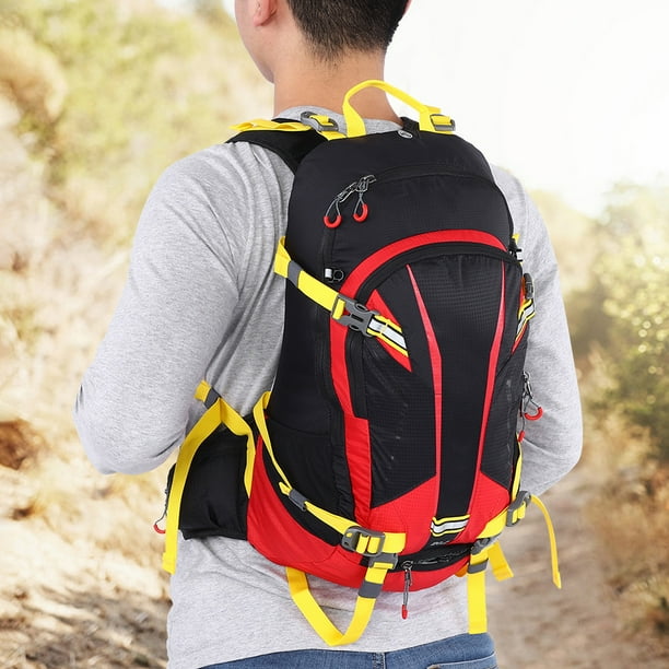 Anmeilu 20L Sports Bag Waterproof Nylon Camping Climbing Outdoor Hiking Cycling Backpack Red