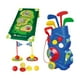 thumbnail image 4 of Juego de golf para niños, juguetes deportivos para interiores y exteriores, juego de jardín, putter, juegos de juguetes de golf 15 piezas, 4 of 9
