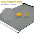 thumbnail image 4 of Yescom Car Side Awning replacement 7.5x7.7 Ft Rooftop Tent UV50+(Only Awning Replacement Fabric Grey）, 4 of 10