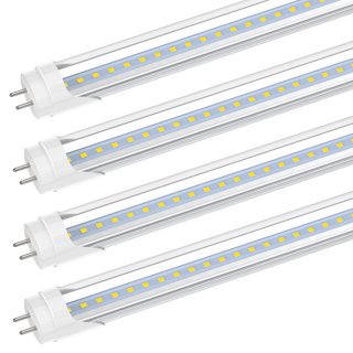 case of 20) GE 34283 - LED14ET8/G/4/830 LED T8, 48 inch Tube Light Bulb for  Replacing T8 Fluorescent, plug and play, easy installation, Integrated LED  tubes 