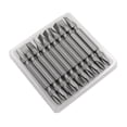 thumbnail image 2 of Magnetic Drill Bit Cross PH2 x Slot 6mm Electric Screwdriver Bits Double Head, 2 of 8