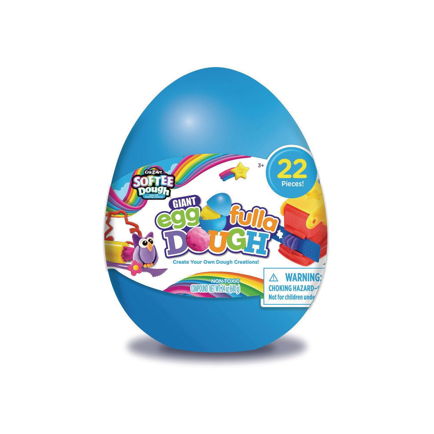 Cra-Z-Art Softee Dough Giant Egg Fulla Dough