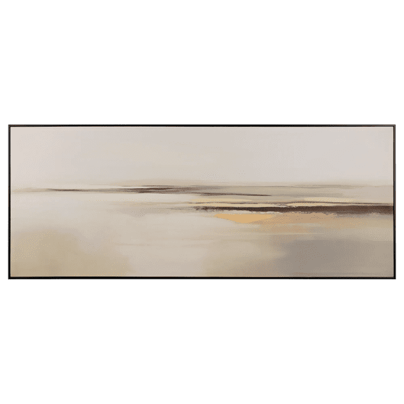 Bouclair Multicolour Abstract Framed Canvas