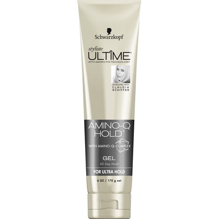 Schwarzkopf Styliste Ultime Amino-Q Ultra Hold Gel, 6 Oz (0017000143248)