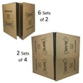 UBMOVE Picture & Mirror Moving Boxes 8 Sets (6) 30x40" (2) 40x60