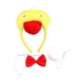 thumbnail image 3 of Animal Headband Tail Bowtie Set Halloween Cosplay for Performance Dance Prom Duck, 3 of 7