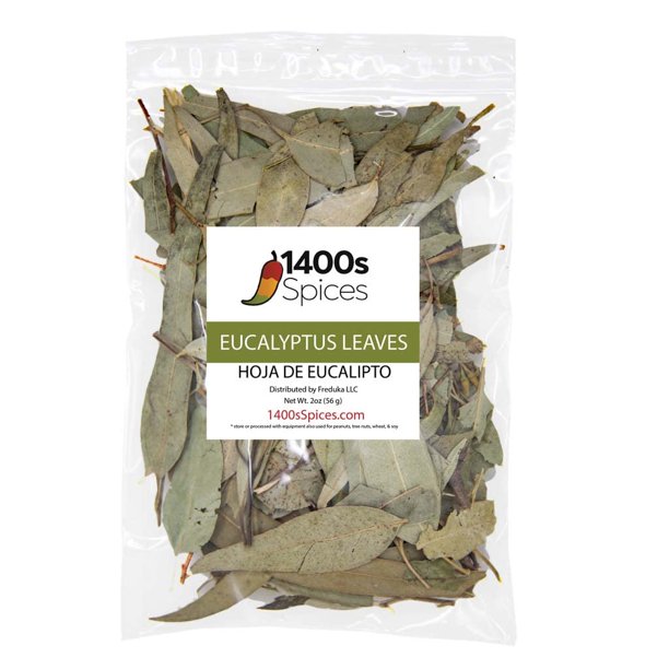 2oz Dried Eucalyptus Leaves, Hojas de Eucalipto Seca, Eucalyptus Leaf