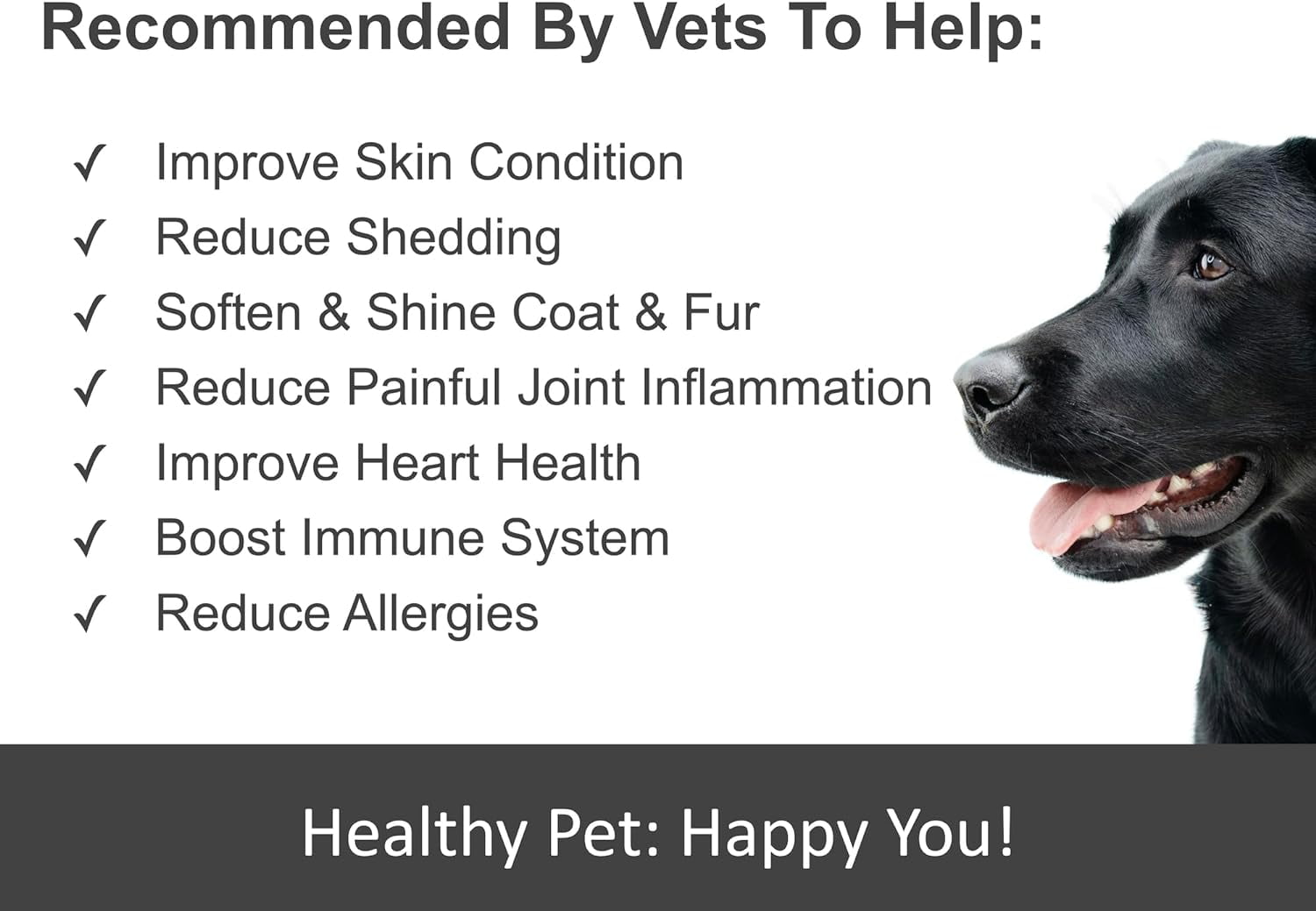 Finest for Pets Salmon Flavor Omega-3 Supplement Oils for Dogs & Cats, 32oz Bottle