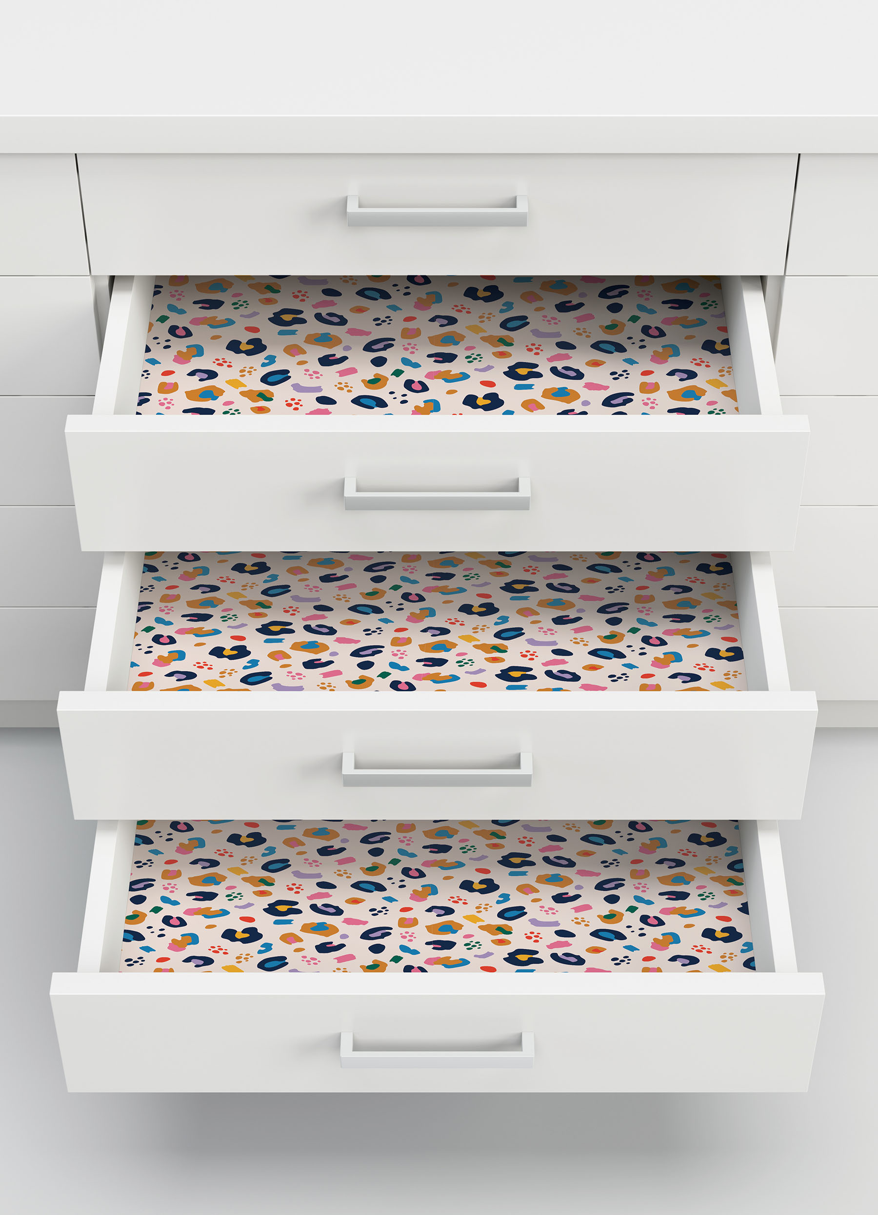 Packed Party Stay Wild Multicolor Vinyl Peel And Stick Wallpaper, 216-in by 20.5-in, 30.75 sq. ft.