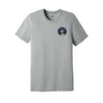 thumbnail image 1 of Camiseta Unisex a base de agua de Joshua Tree - Athletic Gray / Navy Logo - S Gravity Outdoor Co. Camiseta de manga corta, 1 of 1