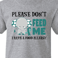 thumbnail image 4 of Inktastic Please Dont Feed Me I Have a Food Allergy with Elephant and Ribbon Youth T-Shirt, 4 of 5
