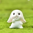 thumbnail image 2 of Small Cute Rabbit Gardening Succulents Resin Decorative Ornaments, 2 of 3