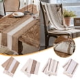 thumbnail image 7 of Apmemiss Clearance Table Runner 12 x 72 Inch Boho Linen Table Runners for Dining or Coffee Table Bohemian Runner for Rustic Wedding Table Decor Tassels Vintage Farmhouse Home Decoration for Kitchen, 7 of 7