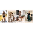 thumbnail image 6 of Fantaslook Womens Tops V Neck Short Sleeve Summer Shirts Babydoll Peplum Tops Tunic Dressy Casual Blouses, 6 of 8