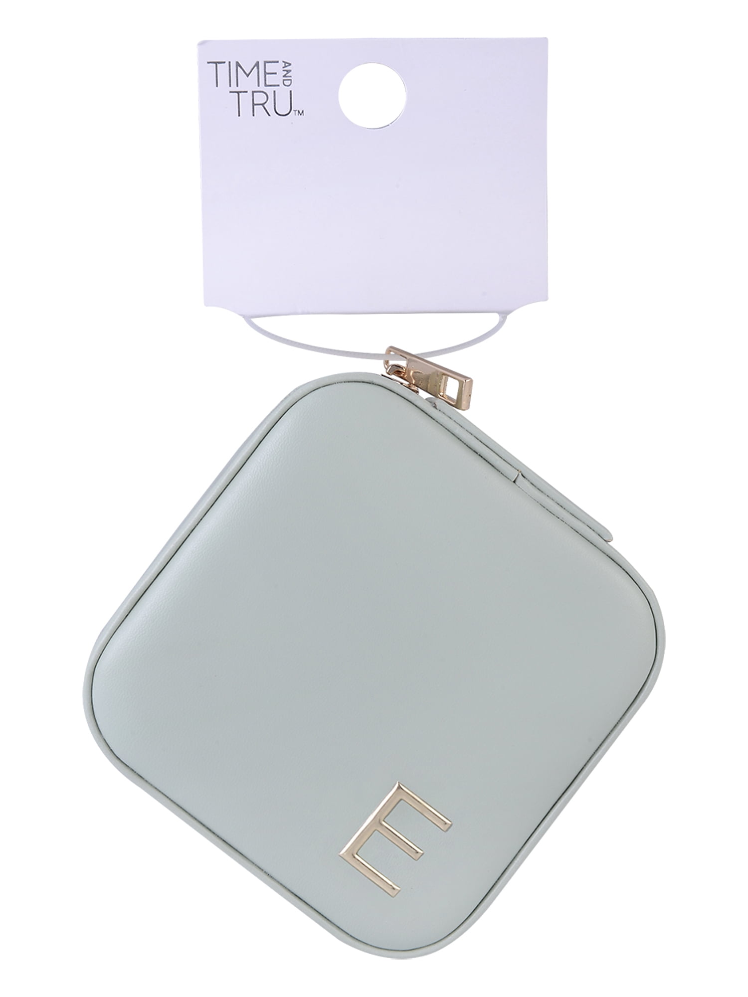 Time and Tru Square Sage Initial "E" Jewelry Organizer