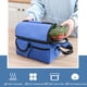 thumbnail image 3 of Bolsa de almuerzo con aislamiento grande Bolsa de preservación del calor Bolsa de refrigeración para mantener la leche materna Compartimento dual térmico, 3 of 8