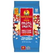 Sun-Maid® Mini-Snacks Vanilla Yogurt Covered Raisins 10-Count Bag/.5oz Cartons