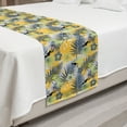 thumbnail image 2 of Tropical Bed Runner, Exotic Forest Pattern with Abstract Flowers Leaves and Toucan Bird, Decorative Accent Bedding Scarf for Hotels Homes and Guestrooms, King, Multicolor, by Ambesonne, 2 of 2