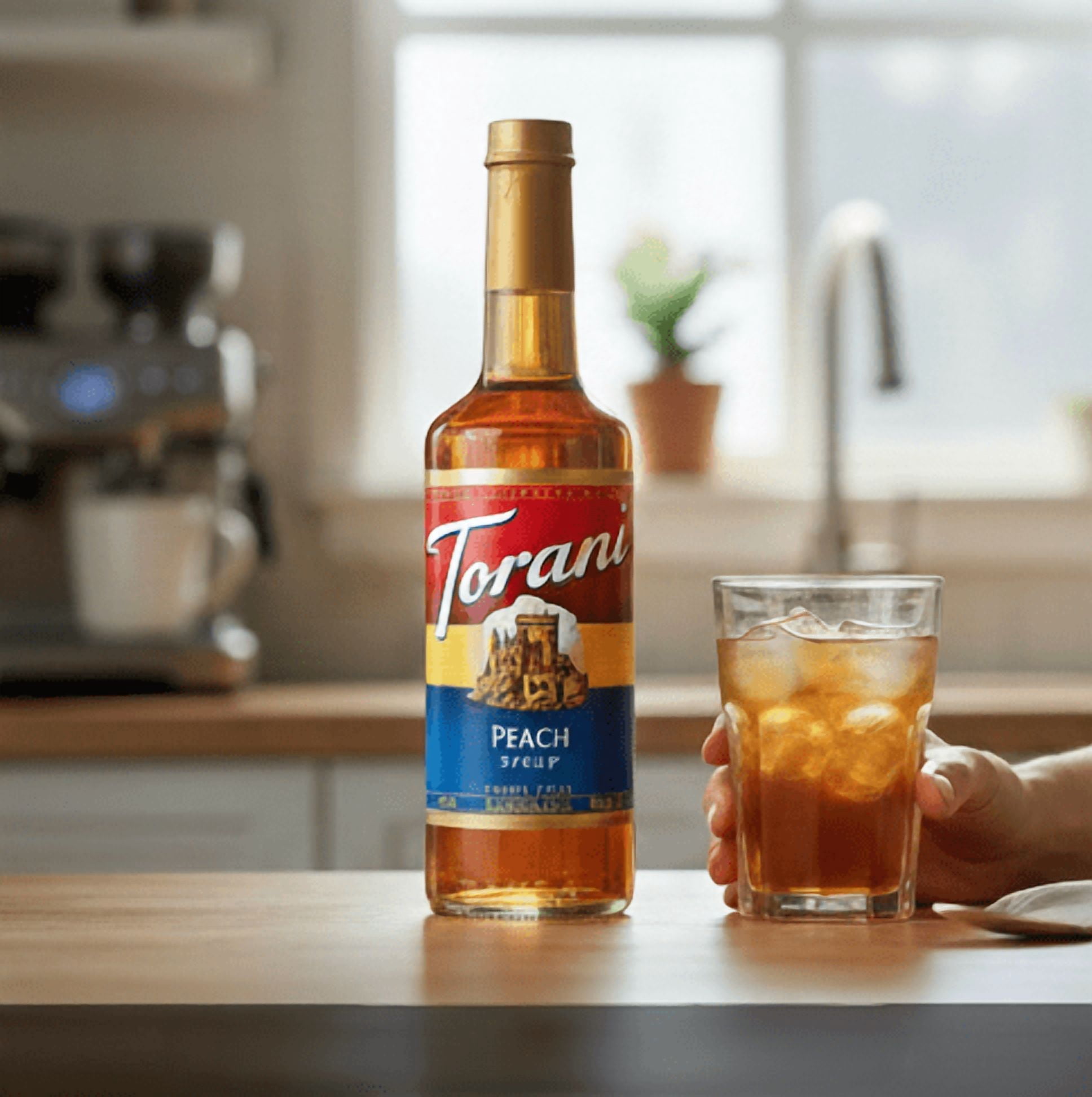 Torani Peach Syrup cs 12/750 ml