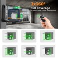 thumbnail image 3 of Nivel láser 3D CIGMAN con trípode, control remoto de 4000 mAh, 3 of 9