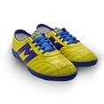 thumbnail image 2 of Manriquez Botines de fútbol piel niño tachones turf césped artificial azul, 2 of 5