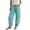 Mint Green, variant on ibiyuan Cotton Linen Pants Women High Elastic Waisted Linen Palazzo Pants Stretchy Women Trousers Drawstring Lounge Pants Women for Work Business Casual
