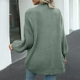 thumbnail image 5 of iHPH7 Open Front Cardigan for Women Fall Clothes Casual Outerwear Knit Cardigans for Women Bell Sleeve Cardigan Fall Sweaters for Women Long Sleeve Cardigan for Women Green L, 5 of 9