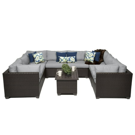 Premier 9 Piece Outdoor Wicker Patio Furniture Set 09a Premier 9 Piece Outdoor Wicker Patio Furniture Set 09a